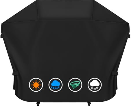 Heavy Duty 600D Polyester Cover Compatible with Ninja FlexFlame PG300 Series PG301 Grill Cover, Lightweight and Durable, UV and Water-Resistant