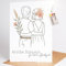 myDreamwork®XL Hochzeitskarte DIN A5 – liebevolle Glückwunschkarte Hochzeit mit Paar-Motiv – Karte zur Hochzeit inkl. Umschlag – Grußkarte für Brautpaar – Made in Germany