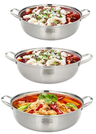 NiuLifeya 304 Stainless Steel Wok Frying Pan with Lid and Handles, Professional Wok with Steamer Rack, for Induction Cooktops Gas Cooktops Ovens Up to 500°F. (32cm)