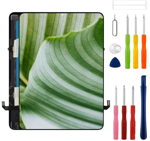 swark Nuovo display LCD da 10,9 di ricambio per iPad Air 5 5th Gen 2022 A2588 A2589 A2591 con kit di riparazione aggiornato, nero