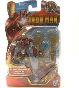 Iron Man 2 Concept Series Subterranean Armour - Blade Attack 3.75 series action figure