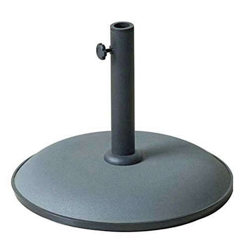 JJA 662072 Pied de Parasol Béton Gris 15 kg