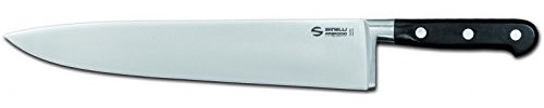 Sanelli Ambrogio Chef Trinciante Cuoco, 30 cm, Acciaio Inox, Grigio