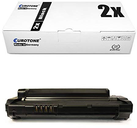 Eurotone 2X Druckerpatronen kompatibel für Samsung SCX 4200 F R, SCX 4200 DA, Druckerpatronen