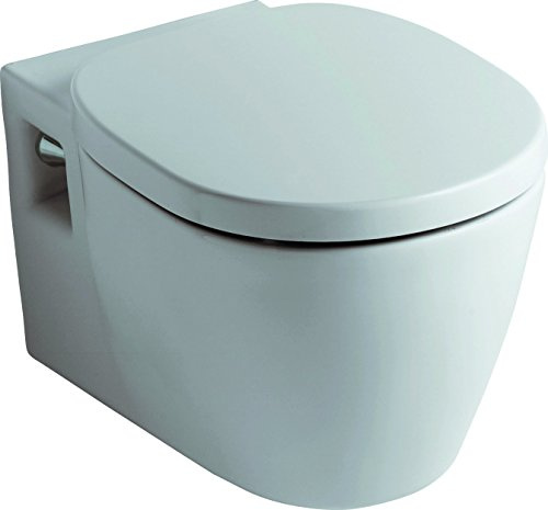 Ideal Standard Wand-WC E719601 Connect mit WC-Sitz, Weiß