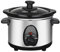 1.5L Slow Cooker - Stainless Steel Food Heater with 3 Heat Settings + Removable Inner Ceramic Bowl - Stew & Stir Steam Grill 120w | Family Sized Cooking Machine, Energy Efficient, Removable Pot