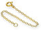 jewellerybox Gold getauchtes Sterlingsilber Zugkette Verlängerungskettchen | 5cm