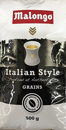 Malongo Cafe Grains Italian Style, 500g