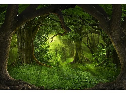 YongFoto 3x2m Vinyl Foto Hintergrund Tiefe Tropische Dschungel von Südostasien Natur Waldlandschaft Fotografie Hintergrund für Photo Booth Baby Party Banner Kinder Fotostudio Requisiten