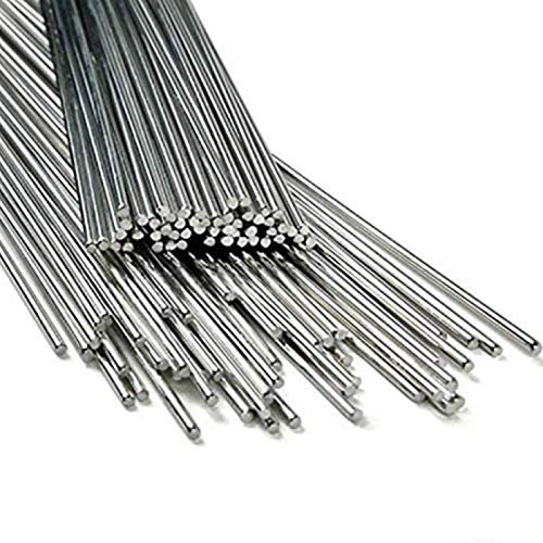 4043 Aluminium TIG Welding Rods 33cm Wire Filler 1.6mm 2.4mm 3.2mm 5% Silicone by BMF DIRECT® (50, 2.4mm)