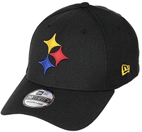 New Era Pittsburgh Steelers 39thirty Stretch Cap Nfl Elemental Black - L-XL