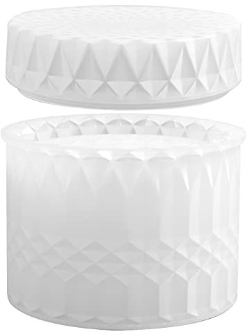 HQdeal Kugel Runde Silikon Form,DIY-Aufbewahrungsbox，Kristall-Epoxid-Formen,Silikonformen Epoxidharz für Resin Epoxy Schmuckherstellung Haus Dekoration