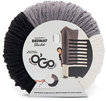 Bernat Decke O'GO Garn, einfarbig