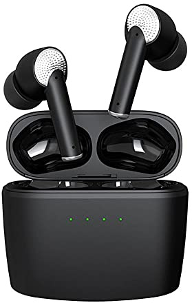M2 TEC Bluetooth Kopfhörer Wireless Headset In-Ear mit Ladebox Kabellos mit Mikrofon