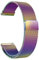 LYYLTX Edelstahl Mesh Uhrenarmband Metall Ersatz Armband Magnetverschluss Smartwatch Schnellverschluss Watch Uhren Ersatzband Für Damen Herren 14mm 16mm18mm 20mm 22mm 24mm (20mm,Colorful)
