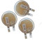 WXKJSHOP 3PC button Battery Replacement for MAXELL CR2050HR 3V 550mAh CR2050