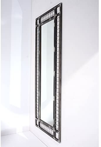CHYRKA® Spiegel Wandspiegel Garderobenspiegel Spiegel aus Metall HALICZ Flurspiege (80 x 200 cm)