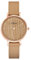 s.Oliver Armbanduhr Damen Quarzuhr Analog, mit Nylon Armband, Braun, 3 bar Wasserdicht, Kommt in Uhren Geschenk Box