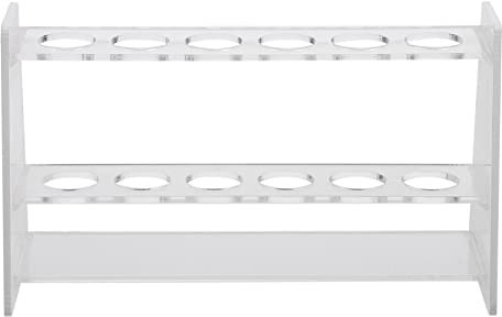 ULTECHNOVO Halter Cm Lagerung Liefert Labor Schuss Organisator für Praktisches Loch Fläschchen Chemie Regal Schulständer Krankenhaus Mm Test - Loch Rack Rohre Science Glass Tubes Holder