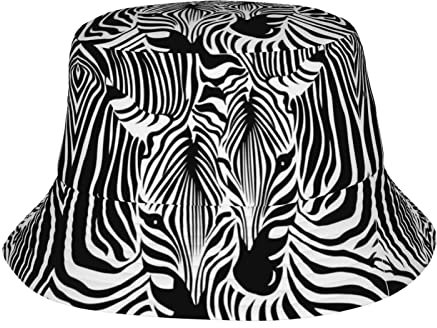 Abstrakter Zebra-Hut, Unisex, trendig, leicht, Outdoor, Spaß, Strand, Urlaub, geeignet für jede Jahreszeit., Abstraktes Tier Zebra, Einheitsgr��e