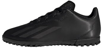 adidas X Crazyfast.4 Turf Boots Fußballschuhe, Core Black/Core Black/Core Black, 38 EU