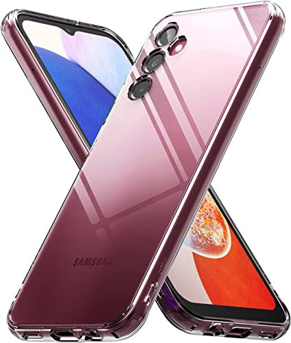 Klar Silikon Hülle für Samsung Galaxy A14 5G Transparent Ultra Dünne klare weiche TPU Handyhülle Flexible Crystal Clear Case Cover Bumper Rückseite