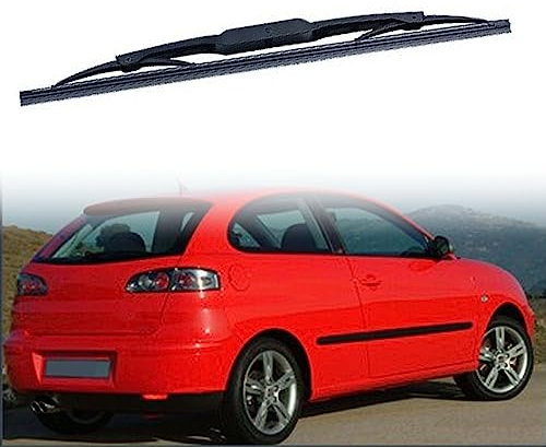 Escobilla Limpiaparabrisas para Seat Ibiza 2002-2005, Limpiaparabrisas Trasero Piezas de Repuesto para Ventanas de Limpieza de Caucho