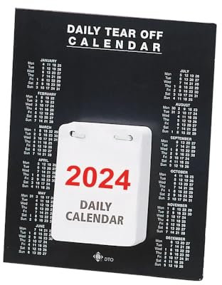 Generic Daily Tear Off Desk Calendar 2024