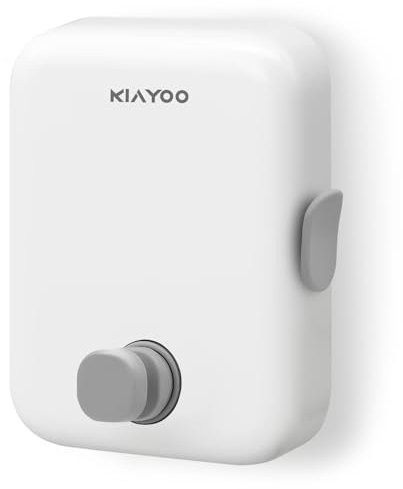 KIAYOO Corde à Linge Rétractable pour Intérieur et Extérieur,Etendoir Linge Interieur Mural,Fil a Linge pour Appartement,Hôtel,Buanderie,Salle De Bain,Sécher Les Couettes,Vêtements,Serviettes,Blanc