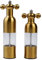 Marsrut pepper-grinder-2pcs-100723 (2PCS) Salt and Pepper Grinder, Stainless Steel, Gold