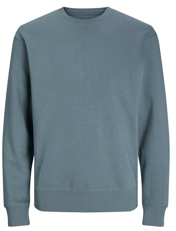JACK & JONES Sweatshirt Herren, Goblin Blue, S