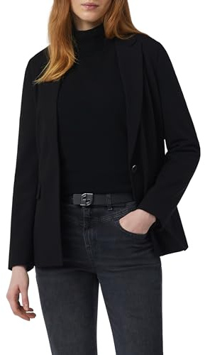 Comma Blazer aus Jersey mit Reverskragen
