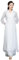 Damen Kung Fu Kampfsport Uniformen Baumwolle Leinen Tai Chi Kleidung Traditioneller chinesischer Zen-Meditationsanzug Morgengymnastik-Outfit,White-L