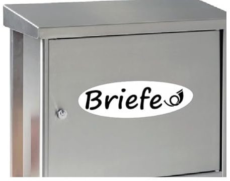 Brief Posthorn Aufkleber Briefkasten Aufkleber Symbol Aufkleber (RPMw6/8) (10cm)