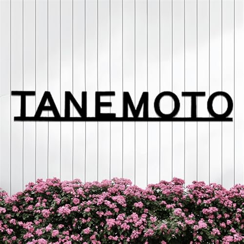 Individuelles Metallschild, Namensschilder, personalisierbar, Hausnummern, Willkommensschild für Haustür, Außendekoration, über dem Bett, Wanddekoration für Schlafzimmer, Hauseinweihung, Geschenk,