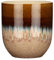 RITUALI DOMESTICI - Cachepot L en céramique, 20 x 20 cm, Profondeur 22,2 cm, Collection Introterra