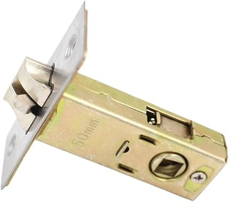 LIUCHUCHU Door Lock Gearbox Hardware Single Lockbody Tongue Passageway Lock Body Lock Core Toilet Door Lock Single Tongue Lockcase Fitting Door Lock Box(JY-70MM)