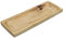 Spetebo Mango Holztablett natur - 35 x 13 cm - Advents Kerzen Tablett - Weihnachts Deko Obst Schale Teller