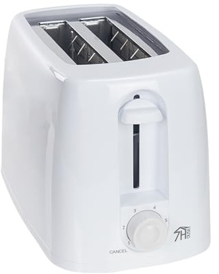 Tostadora de Pan 2 Ranuras 700W 6 Niveles de Temperatura RiseToast 7house