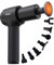 Vibeat Professionelle Massagepistole - Inklusive Halter für schwer zugängliche Stellen + 7 Aufsätze & Heizung bis 65°C + Aufbewahrungstasche