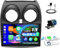 OiLiehu 4+64G 4 Core Android 13 Autoradio 2 Din Carplay Android Auto Radio per Nissan Qashqai J10 2006-2013 Autoradio con Schermo 9 pollici con Bluetooth GPS FM RDS WiFi SWC EQ+Telecamera Posteriore