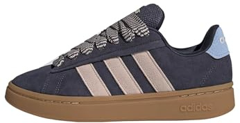 adidas Women's Grand Court Alpha 00S Shoes, Shadow Navy/Blush pink/GUM10, 5.5 UK