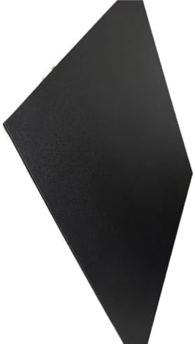 Panel de aleación de aluminio plano, placa de aluminio de color arenado de 1 mm, 100/200/300 mm, 2 unidades(200x200x1.0mm)