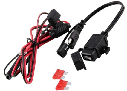 12v Adapter Sae Dual USB Charger Waterproof Motorcycle