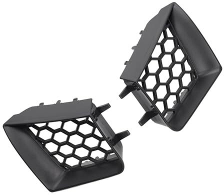 Front Kühlergrille Für Seat Für Ibiza Für Cordoba 6L 2002-2009 2-teiliger Frontstoßstangen-Obergrill Links Rechts Mattschwarz Facelift Grill