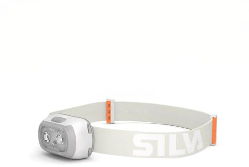 Silva Head Torch Battery Powered - Seek 420 Lumen Head Lamp - Runs on 3X AAA or Rechargeable Battery - 3 Brightness Levels - White and Red LEDs - Power Indicator - Outdoor, Running & Everyday Use