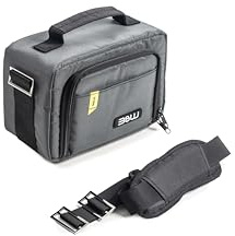 B&W International Drohnentasche für DJI Mini 5 Pro – mit Variabler Facheinteilung, wasserabweisend und gepolstert, mit Schultergurt – passend für Schutzkoffer 2000 (PP.66)