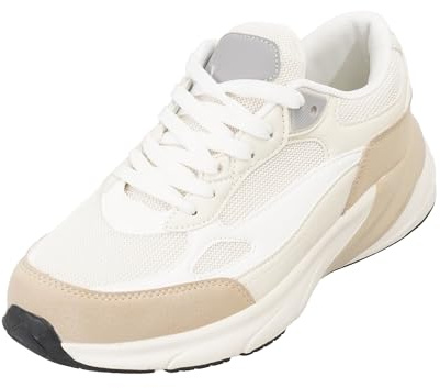 JOMIX Basket Femme Chaussures de Sport Running Fitness Gym Sneakers Respirant Mode de Marche Course Légères Tennis Outdoor Jogging