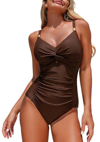 Maillot De Bain Femme 1 Pièces Piscine Natation Gainant Et Sculptant Curvy Grande Taille Maillot De Bain Femme Fashion Chic Tropical Océan Plage Sport Competition