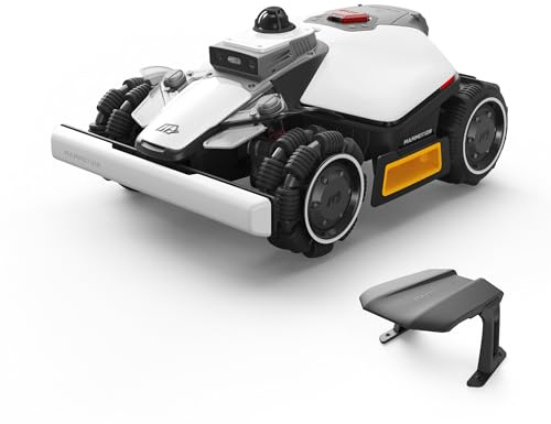 MAMMOTION LUBA mini 2 AWD 1500 Mähroboter ohne Begrenzungskabel+Garage Std. | Empf.1500㎡, 360° LiDAR & Dual-KI Vision, Kantenschneidscheibe, 80% Steigung, Auto-Höhenanpassung, DropMow (Separater Versand)